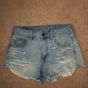 American Eagle Hi-Rise Festival shorts